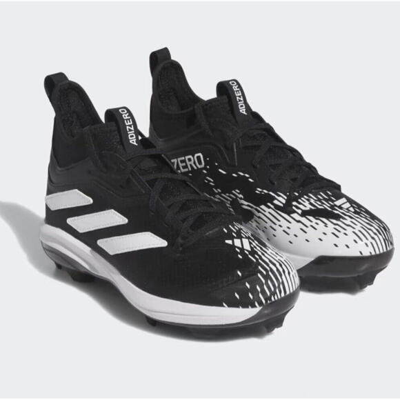 adidas Boys Kids' Sz 5 Adizero Afterburner 9 NWV‎ TPU Baseball Cleats Ultralight - Picture 1 of 8